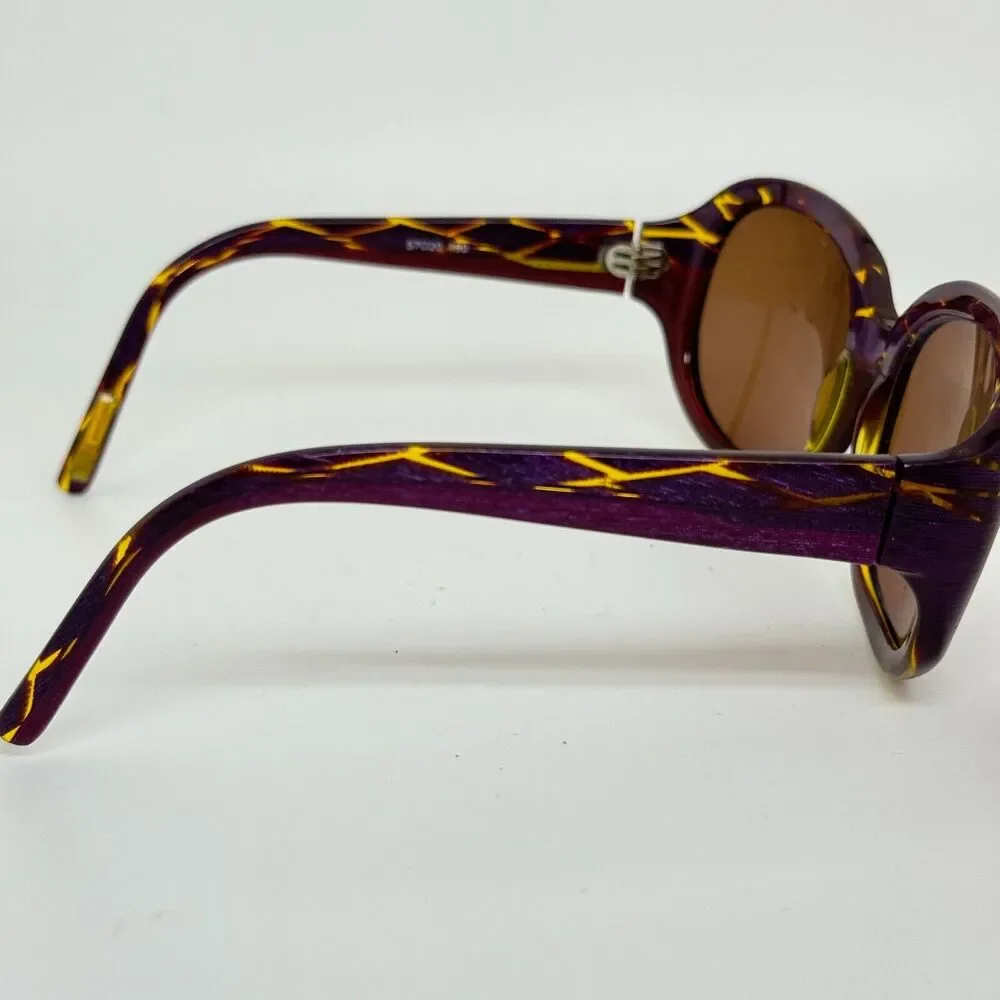 Sunglasses Etnia Barcelona CABARETE‎ Purple Yellow Sunglasses Frames Only H14003